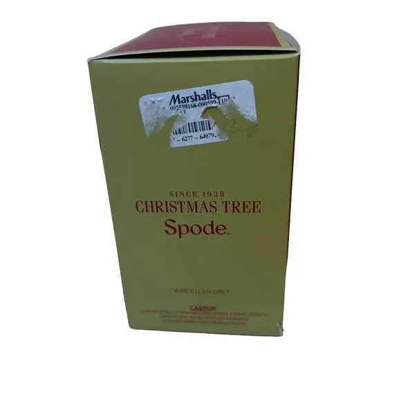 Vintage Spode Tea Cup‎ Christmas Tree Ornament with Original Box NIB - Picture 5 of 8